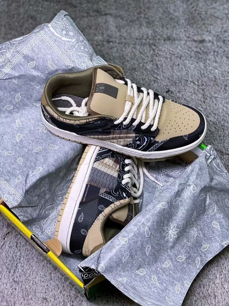 2020 лучшее качество scotts x sb dunk low sports skateboard кроссовки мужские кроссовки женские дизайнерские кроссовки трэвис макает нас 5.5
2020 лучшее качество scotts x sb dunk low sports skateboard кроссовки мужские кроссовки женские дизайнерские кроссовки трэвис макает нас 5.5