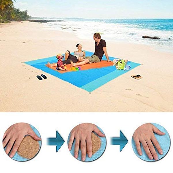 2 sizes magic sandless beach mat outdoor travel summer waterproof beach blanket portable ultra durable sandcamping mattress
2 sizes magic sandless beach mat outdoor travel summer waterproof beach blanket portable ultra durable sandcamping mattress
