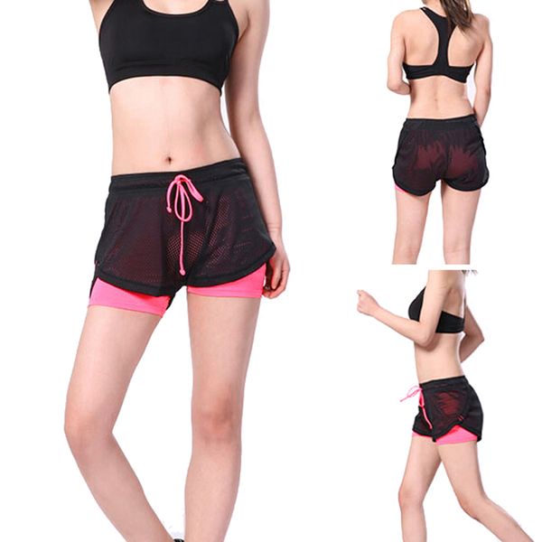 summer women mesh short pants women loose sport yoga shorts adjustable waist fitness running short pants, White;red
summer women mesh short pants women loose sport yoga shorts adjustable waist fitness running short pants, White;red