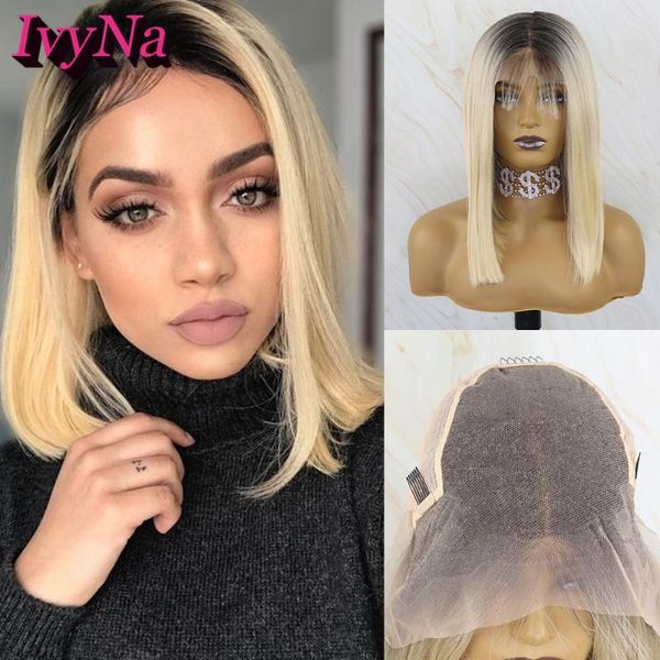 ivyna shoulder lenght short bob synthetic lace front wigs 13x6 futura heat resistant hair dark roots 1b 613 13x6 lace front wigs, Black
ivyna shoulder lenght short bob synthetic lace front wigs 13x6 futura heat resistant hair dark roots 1b 613 13x6 lace front wigs, Black
