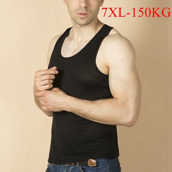 large size 6xl 7xl modal mens undershirt solid sleeveless comfortable black gray wine red casual 5xl male thin undershirt, Black;brown
large size 6xl 7xl modal mens undershirt solid sleeveless comfortable black gray wine red casual 5xl male thin undershirt, Black;brown