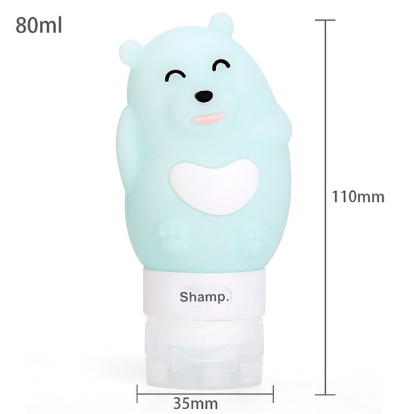 outdoor travel portable shaker bottle cute bear cartoon animal modeling silicone bottles multi-purpose 80ml little empty bottle
outdoor travel portable shaker bottle cute bear cartoon animal modeling silicone bottles multi-purpose 80ml little empty bottle