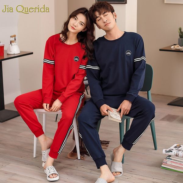 new couple pajamas long sleeves 100% cotton home clothing christmas red women pajamas royal blue christams couple, Black;red
new couple pajamas long sleeves 100% cotton home clothing christmas red women pajamas royal blue christams couple, Black;red