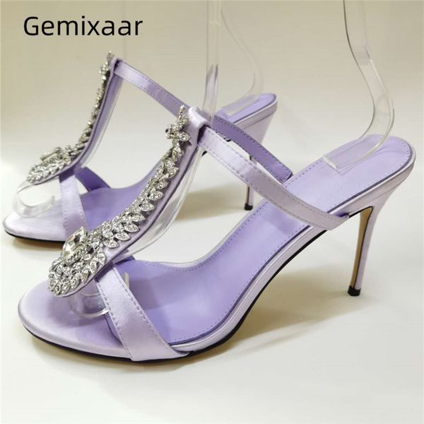 rhinestone t-strap runway slippers women stiletto heel open toe luxury satin high heel crystal party shoes woman, Black
rhinestone t-strap runway slippers women stiletto heel open toe luxury satin high heel crystal party shoes woman, Black