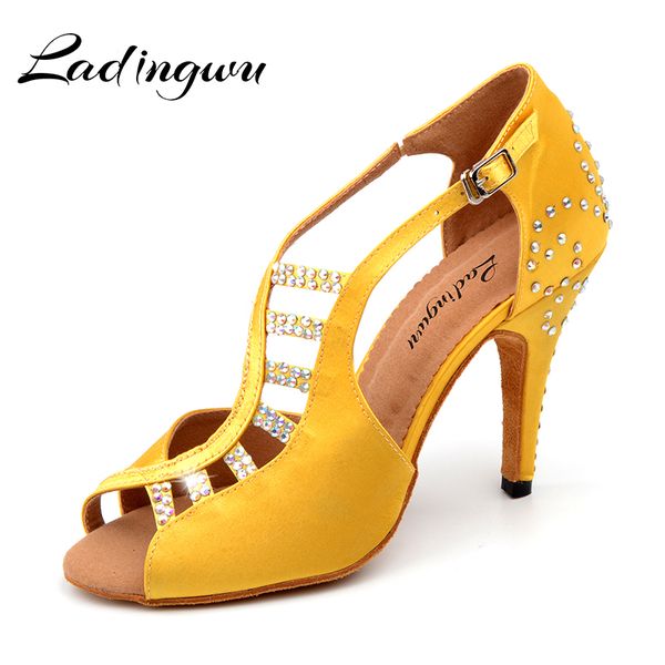 new latin dance shoes salsa women yellow black unique tailoring design satin shoes for ballroom dancing rhinestone tango
new latin dance shoes salsa women yellow black unique tailoring design satin shoes for ballroom dancing rhinestone tango