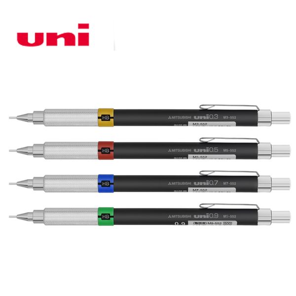 1 pcs uni metal grip drawing activity pencil 0.3mm / 0.5mm / 0.7mm m5-552 low center of gravity automatic pencil, Blue;orange
1 pcs uni metal grip drawing activity pencil 0.3mm / 0.5mm / 0.7mm m5-552 low center of gravity automatic pencil, Blue;orange