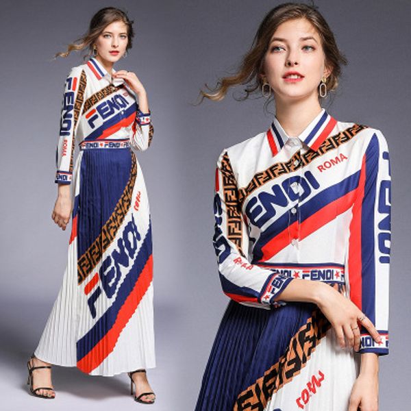 fashion spring and autumn lady and girl's runway dresses,beauty printed dress,retro pleated skirts,lapel neck long sleeve, Black 
fashion spring and autumn lady and girl's runway dresses,beauty printed dress,retro pleated skirts,lapel neck long sleeve, Black