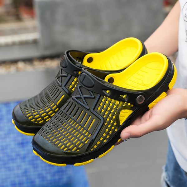 2020 new men sandals summer flip flops slippers men outdoor beach casual shoes male sandals water shoes sandalia masculina t200420, Black
2020 new men sandals summer flip flops slippers men outdoor beach casual shoes male sandals water shoes sandalia masculina t200420, Black