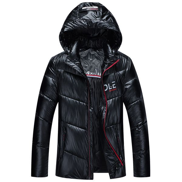 2019 new winter warm thicken zipper coats men's hooded parkas casual male slim overcoat jackets, Black
2019 new winter warm thicken zipper coats men's hooded parkas casual male slim overcoat jackets, Black