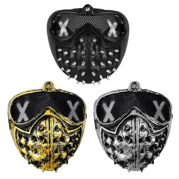 rivet mask watch dogs halloween punk devil cosplay stage party face masks 
rivet mask watch dogs halloween punk devil cosplay stage party face masks