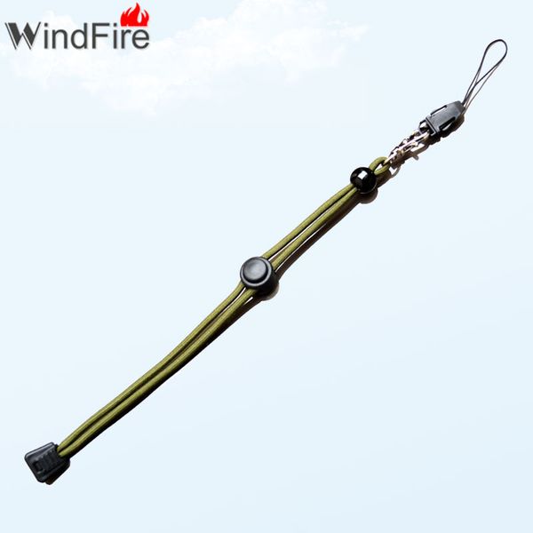 High Grade Braided Umbrella Rope Dual Use Sling Hand Strap Reinforced Flashlight Wrist Rope Adjustable Hanging Tail Rope