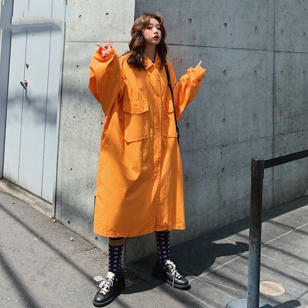 harajuku fashion trench coat for women lapel wild casual pocket ladies windbreaker autumn new 2019 women clothing z891, Tan;black
harajuku fashion trench coat for women lapel wild casual pocket ladies windbreaker autumn new 2019 women clothing z891, Tan;black