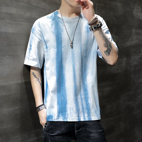 men's t-shirts all-cotton short-sleeved t-shirt summer loose casual fashion round neck pullover for teenagers, White;black
men's t-shirts all-cotton short-sleeved t-shirt summer loose casual fashion round neck pullover for teenagers, White;black