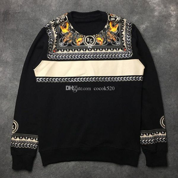 19fw luxury mens конструктора толстовки толстовки мужчины женщины pattern printed толстовки мужская хип-хоп моды толстовки размер s-xl, Black
19fw luxury mens конструктора толстовки толстовки мужчины женщины pattern printed толстовки мужская хип-хоп моды толстовки размер s-xl, Black