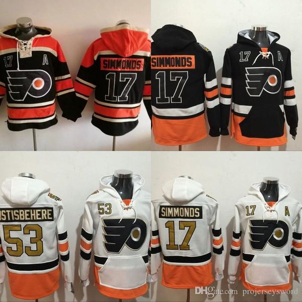 #17 Wayne Simmonds Philadelphia Flyers Hockey Jersey Hoodies 100 Anniversary Patch Men's Stitched Embroidery Logos Sweatshirts Jerseys
#17 Wayne Simmonds Philadelphia Flyers Hockey Jersey Hoodies 100 Anniversary Patch Men's Stitched Embroidery Logos Sweatshirts Jerseys