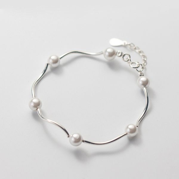 la maxza simulated pearl special design bangle bracelets for women 925 sterling silver 2019 fashion jewelry womens accessories, Black
la maxza simulated pearl special design bangle bracelets for women 925 sterling silver 2019 fashion jewelry womens accessories, Black