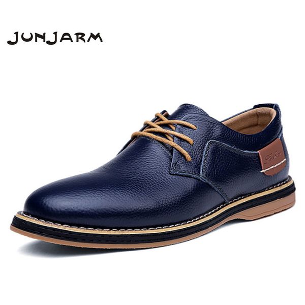 junjarm 100% genuine leather men dress shoes fashion men formal shoes quality oxfords office business, Black
junjarm 100% genuine leather men dress shoes fashion men formal shoes quality oxfords office business, Black