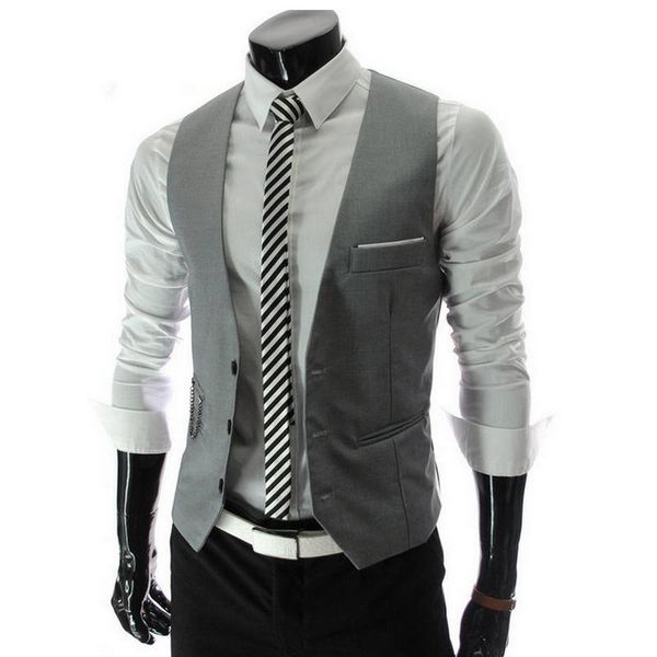 2018 new arrival dress vests for men slim fit mens vest male waistcoat gilet homme casual sleeveless formal business jacket, Black;white
2018 new arrival dress vests for men slim fit mens vest male waistcoat gilet homme casual sleeveless formal business jacket, Black;white