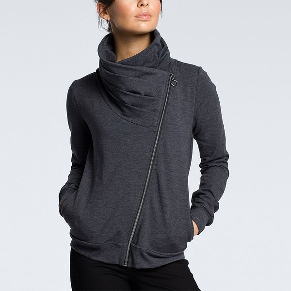 fashion long sleeve turtleneck jacket women 2019 autumn casual sweatshirt woman coats diagonal zipper warm jackets, Black;brown
fashion long sleeve turtleneck jacket women 2019 autumn casual sweatshirt woman coats diagonal zipper warm jackets, Black;brown