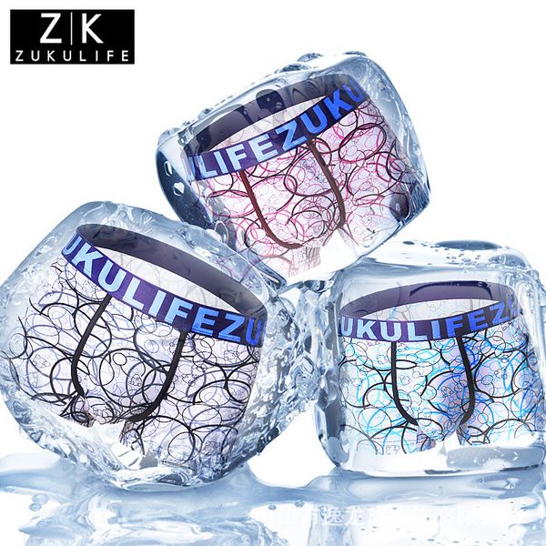 zk brand men's ice silk underwear 3d male panties quadrilateral underpants comfortable breathable briefs, Black;white
zk brand men's ice silk underwear 3d male panties quadrilateral underpants comfortable breathable briefs, Black;white