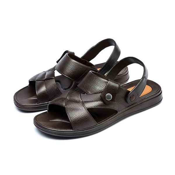 new summer sandals men leather classic roman sandals slipper outdoor sneaker beach rubber flip flops men water trekking non-slip, Black
new summer sandals men leather classic roman sandals slipper outdoor sneaker beach rubber flip flops men water trekking non-slip, Black