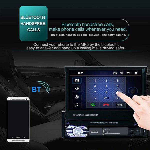 double 2 din 7inch hd touchscreen in dash car stereo radio mp5/mp3 player fm card-type full-function remote control practical
double 2 din 7inch hd touchscreen in dash car stereo radio mp5/mp3 player fm card-type full-function remote control practical