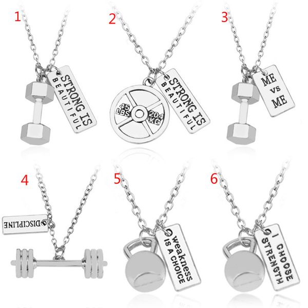jrl fitness weightlifting jewelry bending dumbbell barbell and me vs me charms pendant necklace 3055, Silver
jrl fitness weightlifting jewelry bending dumbbell barbell and me vs me charms pendant necklace 3055, Silver