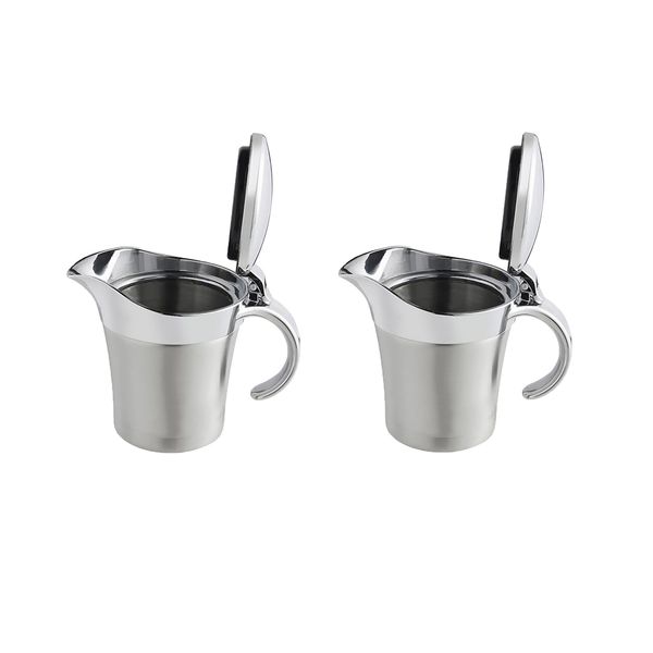 insulated gravy server sauce sesoning jug milk pitcher thermal gravy boat 2x
insulated gravy server sauce sesoning jug milk pitcher thermal gravy boat 2x