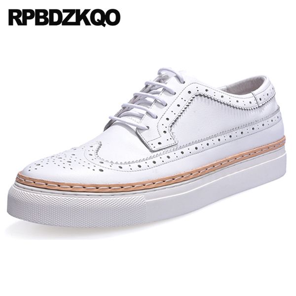 genuine leather handmade british style lace up sneakers real wingtip white trainers new business casual men shoes blue skate, Black
genuine leather handmade british style lace up sneakers real wingtip white trainers new business casual men shoes blue skate, Black