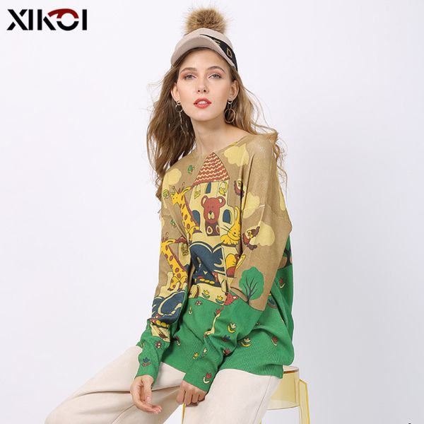 womens designer jacket autumn long sleeve sweater t-shirt animal printing core yarn loose pullover sweater female round neck7gzs7gzs, Black;brown
womens designer jacket autumn long sleeve sweater t-shirt animal printing core yarn loose pullover sweater female round neck7gzs7gzs, Black;brown
