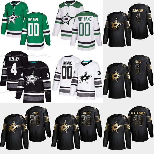 4 Miro Heiskanen 2019 Golden Edition Stars 6 Julius Honka 28 Stephen Johns 39 Joel Hanley 48 Dillon Heatherington Hockey Jerseys
4 Miro Heiskanen 2019 Golden Edition Stars 6 Julius Honka 28 Stephen Johns 39 Joel Hanley 48 Dillon Heatherington Hockey Jerseys