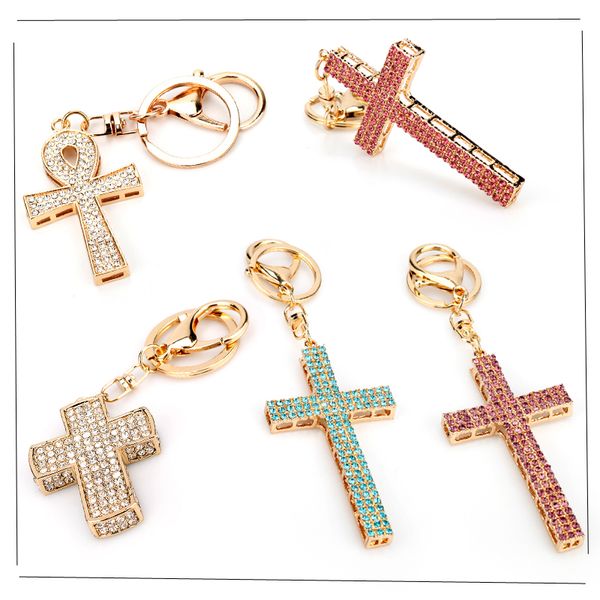 6 style cross keychain shiny full rhinestones key ring women handbag key chain fashion jewelry lobster key buckle, Slivery;golden
6 style cross keychain shiny full rhinestones key ring women handbag key chain fashion jewelry lobster key buckle, Slivery;golden