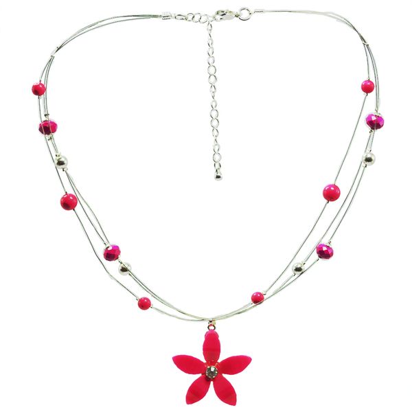 m010 bigbing fashion jewelry retro pink flower jeweley necklace pendant necklace layered necklace high quality, Silver
m010 bigbing fashion jewelry retro pink flower jeweley necklace pendant necklace layered necklace high quality, Silver