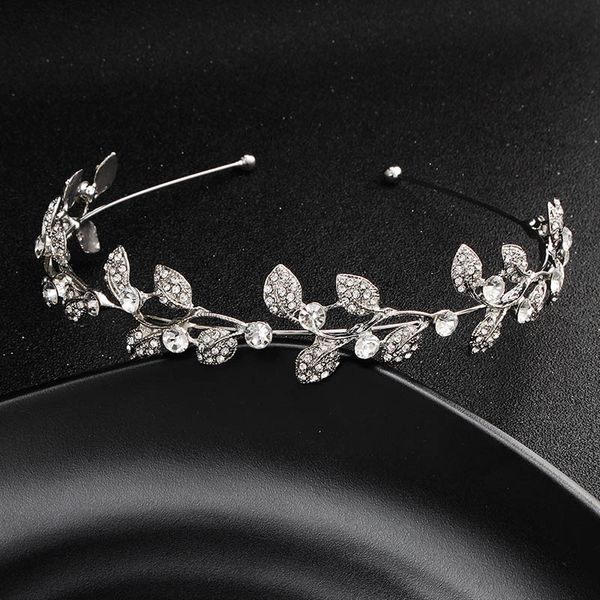 fashion women shiny leaves rhinestone headband gold silver hairband bridal wedding hair jewelry accessories, Golden;white
fashion women shiny leaves rhinestone headband gold silver hairband bridal wedding hair jewelry accessories, Golden;white