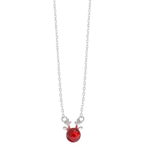 925 silver necklace female japanese and korean short clavicle chain antlers garnet necklace simple temperament student clavicle chain wy1341
925 silver necklace female japanese and korean short clavicle chain antlers garnet necklace simple temperament student clavicle chain wy1341