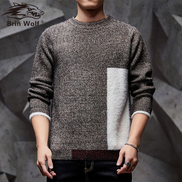brin wolf casual long sleeve autumn winter sweater men korean style slim knitted blue sweater pullover jumper fashion christmas, White;black
brin wolf casual long sleeve autumn winter sweater men korean style slim knitted blue sweater pullover jumper fashion christmas, White;black