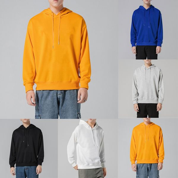 men's winter casual hoodies loose men's new fashion warm winter long sleeve solid casual sweatshirt y903, Black
men's winter casual hoodies loose men's new fashion warm winter long sleeve solid casual sweatshirt y903, Black