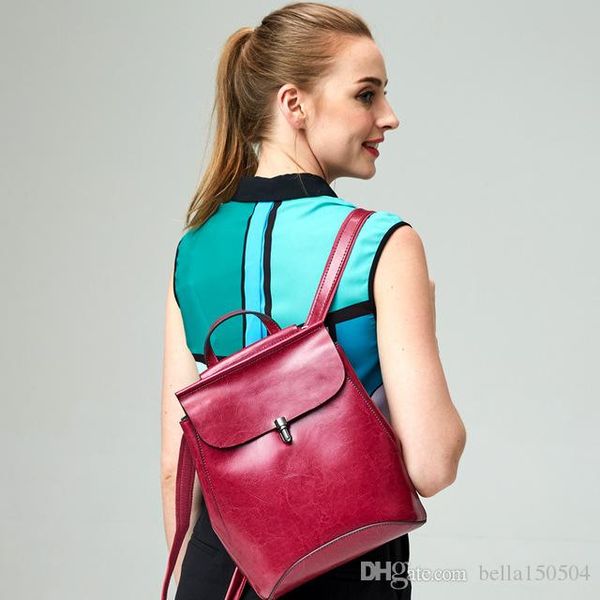 genuine leather new arrivel designer fashion korean lady school backpack selling brand designer travel bag casual school bag
genuine leather new arrivel designer fashion korean lady school backpack selling brand designer travel bag casual school bag