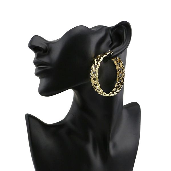 wholesa cuban hoop earrings for women western simple nightclub huggie earring exaggerated fashion jewelry 2 colors golden rose gold, Golden;silver
wholesa cuban hoop earrings for women western simple nightclub huggie earring exaggerated fashion jewelry 2 colors golden rose gold, Golden;silver