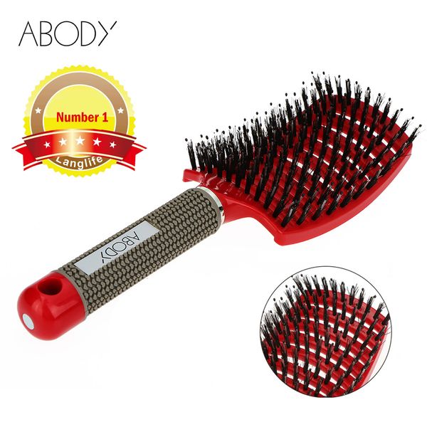 original abody hair brush magic hair comb detangling hair brush detangle lice massage comb women tangle hairdressing salon, Silver
original abody hair brush magic hair comb detangling hair brush detangle lice massage comb women tangle hairdressing salon, Silver