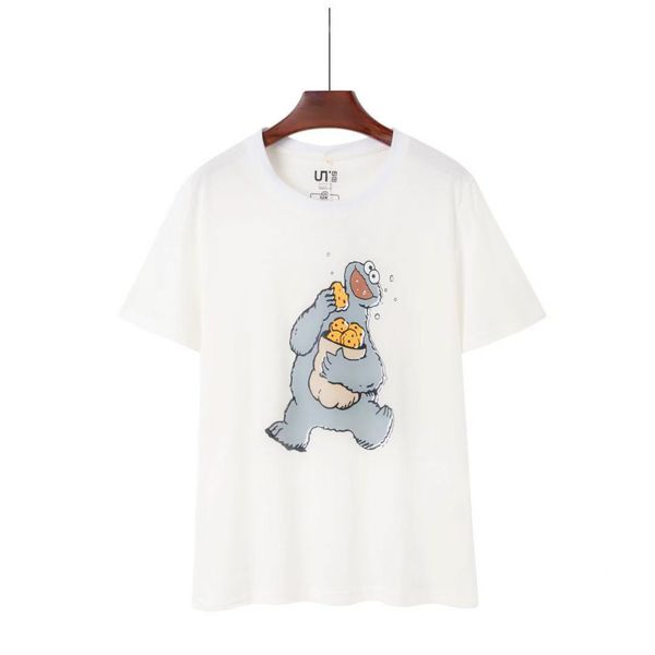 2019 summer new kaws x sesame sesame street joint casual short sleeve ka men's and women's round neck t-shirt, White;black
2019 summer new kaws x sesame sesame street joint casual short sleeve ka men's and women's round neck t-shirt, White;black