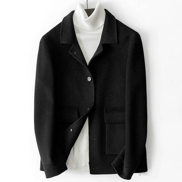 boollili spring wool coat men short korean man jacket mens coats and jackets handmade overcoat casual manteau homme, Black
boollili spring wool coat men short korean man jacket mens coats and jackets handmade overcoat casual manteau homme, Black