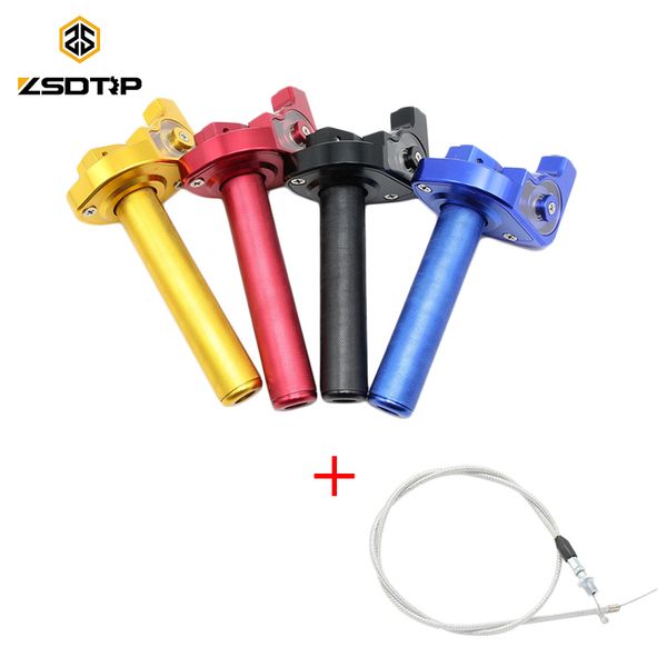 zsdtrp 7/8" cnc aluminum throttle grip twist quick action gas throttle settle with cable for dirt pit bike 50cc 150cc 125cc
zsdtrp 7/8" cnc aluminum throttle grip twist quick action gas throttle settle with cable for dirt pit bike 50cc 150cc 125cc