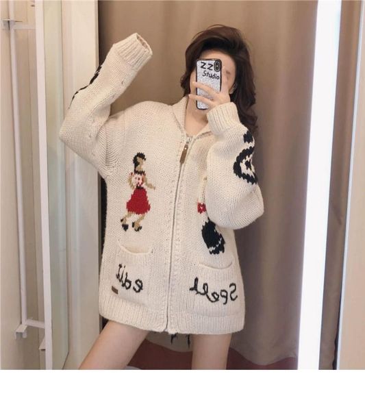 ws0131 fashion women's sweaters 2020 runway luxury european design party style women's clothing, White
ws0131 fashion women's sweaters 2020 runway luxury european design party style women's clothing, White