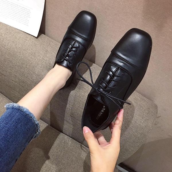 2019 women shoes round toe shallow mouth casual female sneakers british style all-match oxfords women's dress comfortable new, Black
2019 women shoes round toe shallow mouth casual female sneakers british style all-match oxfords women's dress comfortable new, Black
