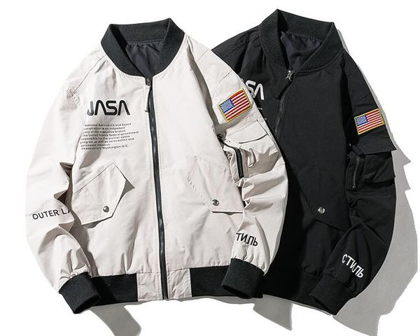 mens designer jackets luxury nasa flag bomber jacket autumn thin winter thick baseball coats men black gray streetwear flight coat m-3xl, Black;brown
mens designer jackets luxury nasa flag bomber jacket autumn thin winter thick baseball coats men black gray streetwear flight coat m-3xl, Black;brown