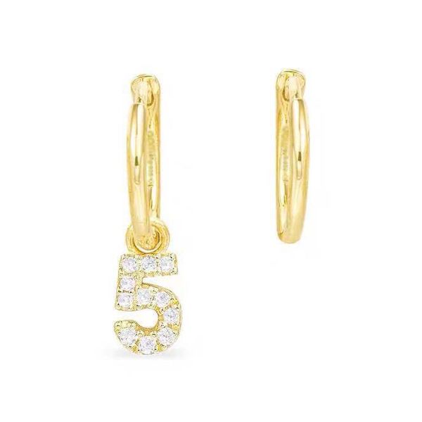 real 925 sterling silver earrings fine jewelry wholesale 0-9 lucky number earrings for women gift drop shipping, Golden;silver
real 925 sterling silver earrings fine jewelry wholesale 0-9 lucky number earrings for women gift drop shipping, Golden;silver