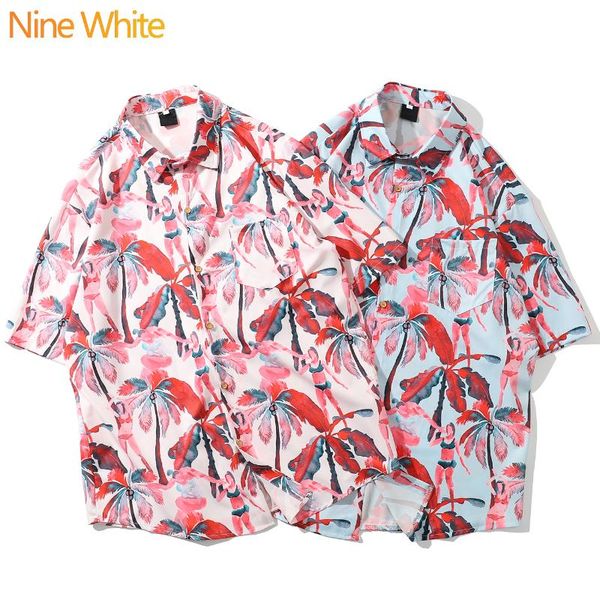 2020 hip-hop shirt street style men's hawaiian shirt bikini pattern original summer beach short sleeve new, White;black
2020 hip-hop shirt street style men's hawaiian shirt bikini pattern original summer beach short sleeve new, White;black