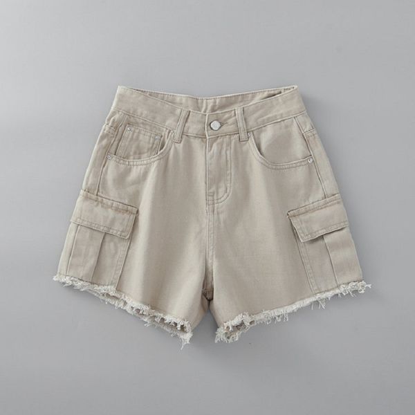 denim shorts summer women high waist pocket tooling denim shorts casual wide leg female for women 2019, White;black
denim shorts summer women high waist pocket tooling denim shorts casual wide leg female for women 2019, White;black