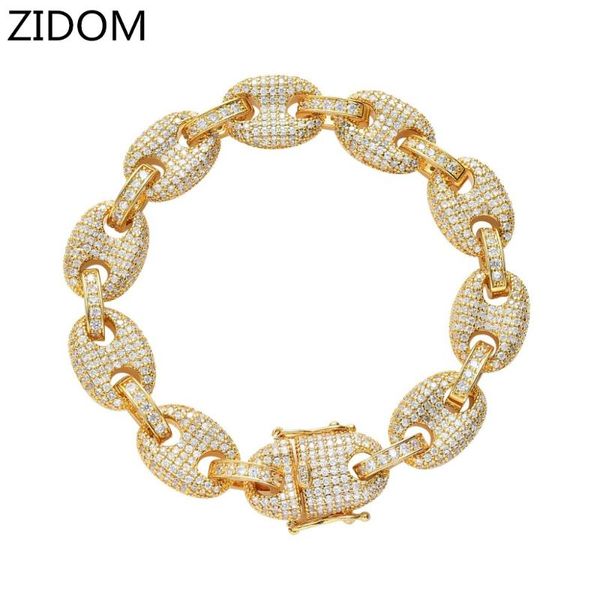 men hip hop iced out bling bracelet pave setting zircon 12mm width hiphop bracelets charm jewelry gifts, Black
men hip hop iced out bling bracelet pave setting zircon 12mm width hiphop bracelets charm jewelry gifts, Black